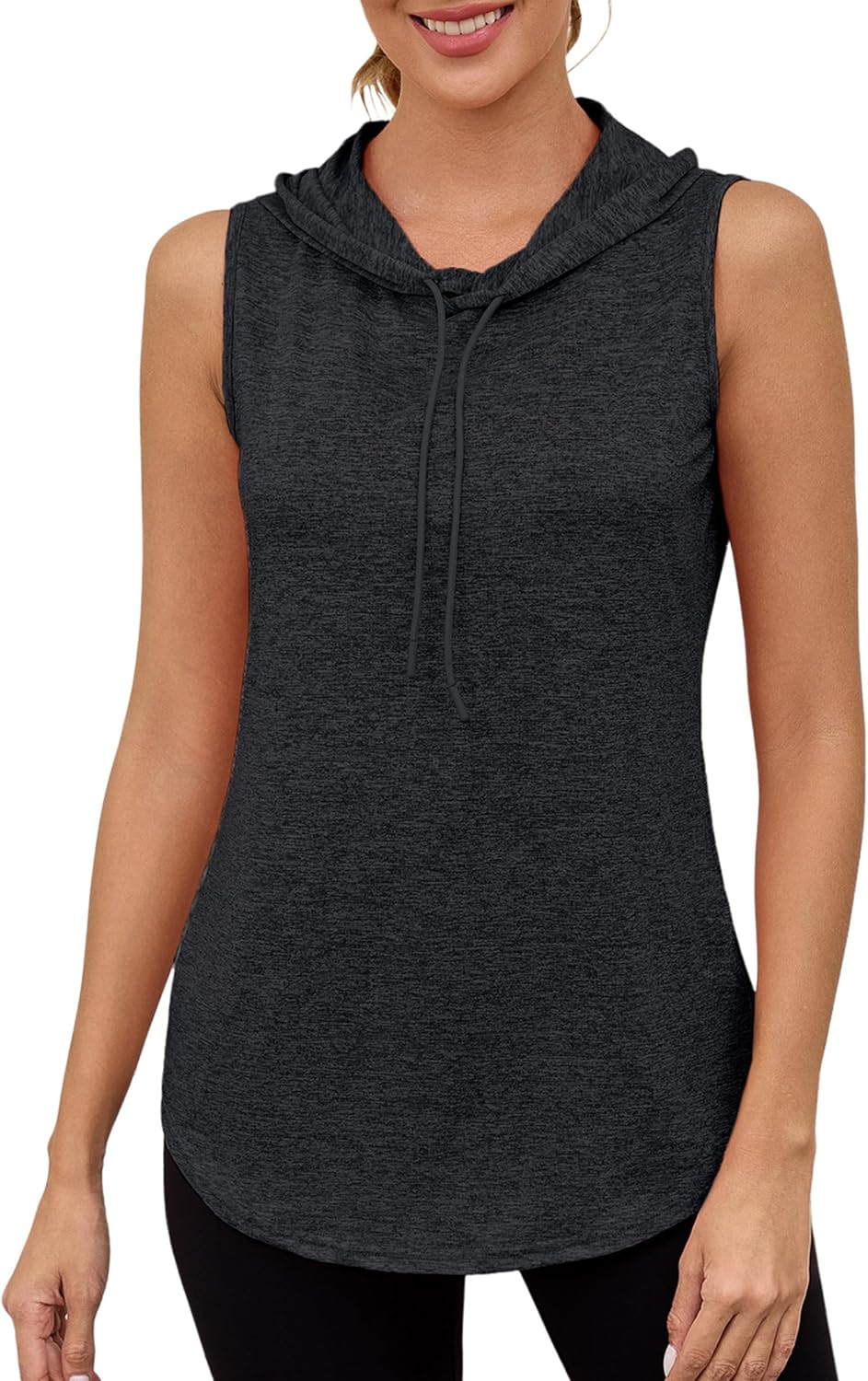 Hooded Gym Tank for Women